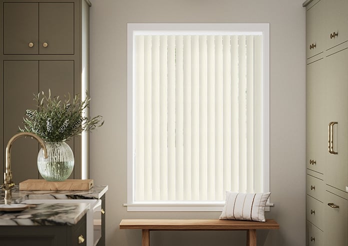 Marino (Blackout), Cream - Vertical Blind - Image 3